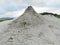 Mud volcano erupting with dirt