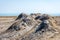 Mud volcano, Gobustan, Azerbaijan