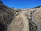 Mud Volcanoes -arid valley