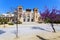 The mudejar pavilion and pond placed in the Plaza de America, ho