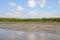 Mudflats at Low Tide on a Fine Day