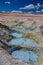 Mudpools in Geysers Sol Manana, Sur Lipez, South Bolivia