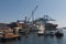Muelle Prat Pier in Valparaiso Harbor, Chile
