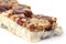 Muesli bar in yogurt