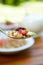 Muesli with fresh fruits as diet food