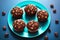 Muffins born on the holiday. AI Generated,