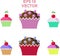 Muffins cakes sweets confectionary