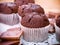 Muffins - chocolate muffins