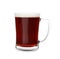 Mug of delicious kvass isolated