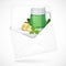 Mug Of Green Beer For St Patrick\'s Day.