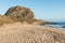 Mugu Rock at Point Mugu State Park on PCH in California