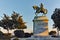 Muhammad Ali of Egypt monument in Kavala, Greece