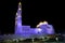 Muhammed Al Ameen Mosque at night. Muscat. Sultanate of Oman