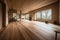 Muji design, an empty wooden room, and interior cleaning of a Japanese room.