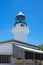 Muka Head Lighthouse - XIX century landmark monument at Penang N