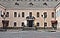 Mukachevo. Art school. Tiled roofs, paving stones. Late Renaissance