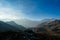 Muktinath - Himalayas shrouded in fog