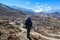 Muktinath - A man wandering in Himalayas