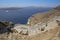 The mule track of Fira Santorini in Greece