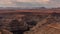 Muley Point San Juan River and Monument Valley Glen Canyon NRA Time Lapse Zoom Out Utah