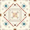 Mulgi folk art pattern 3