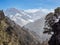 Mulhacen and Alcazaba peaks of Sierra Nevada range, Spain