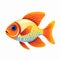 Mullet vector x ray fish cartoon largemouth bass illustration catfish vector trout clip art koi colors