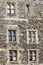 Mullioned windows in Windsor Castle, Berkshire, England