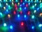 Multi color decorative leds with cheerful colored lights