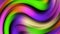 Multi Color Green Purple Twisted Gradient Fluid Shapes Abstract Background