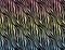 Multi-Color pastel Zebra fur skin pattern, zebra hairy background, black and rainbow pastel texture, smooth and soft.