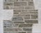 Multi Color Treated Brick Stone Surface Background, New Jersey, USA