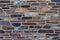 Multi Color Treated Brick Stone Surface Background, New Jersey, USA