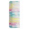 Multi-colored children`s comb with wide teeth