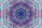 Multi colored kaleidoscope pattern