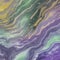 Multi-colored Lightning Pattern Marble. Generative AI.