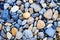 Multi Colored Pebbles Rocks Backgrounds Concept