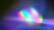 Multi-Colored Rainbow Light Flares Prism Rainbow Light Flares Overlay on Black Background