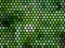 Multi-colored rectangular pixel background. The texture consisting of multi-colored hexagons
