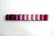 Multi-colored thread. Materials for needlework. Handmade