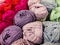 Multi-colored yarn. Different shades. Soft. Shopping for