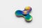 Multi-colors fidget aluminum spinner