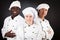 Multi-ethnic Group Of Cooks