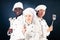 Multi-ethnic Group Of Cooks