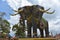Multi-headed elephant.
Wat Maha That Wachira Mongkhon