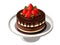 Multi-Layered Strawberry Chocolate Cake. Mouth-Watering Masterpiece