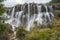 Multi-tiered big waterfall at Jiuzhaigou Valley National Park (slow motion)