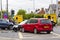 A multi vehicle road traffic accident in Bangor