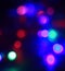 Multicolor bokeh circle background. Close up.