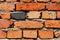 Multicolor brick wall